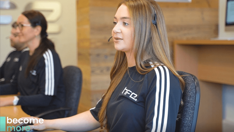 student support tutor on the phone